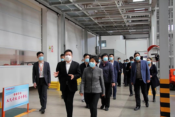 浙江省政协主席、党组书记葛慧君视察yy易游m6官方入口复工复产